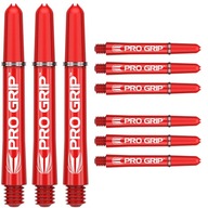 Hriadeľ TARGET PRO GRIP RED SHORT 9 ks SET