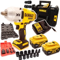 NÁRAZOVÝ KLÚČ DEWALT DCF900P2 18V 2x5Ah 1898Nm 1/2 ZADARMO ZÁSUVKY REDUKCIE