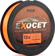 FOX EXOCET FLUORO ORANGE MONO LINE 0,30mm 1000m