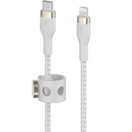 Belkin Pro Flex USB-C / Lightning kábel, 20W, 1m