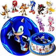 SET TORTY SONIC X CAKE + POSTAVIČKY 8 ks