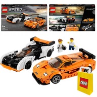 LEGO Speed ​​​​Champions 2 x McLaren Solus a automobilové preteky F1 LM 76918