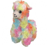 BEANIE BABIES FAREBNÁ LAMA LOLA 15CM