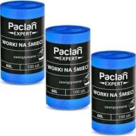 PACLAN EXPERT 60L viazané vrecia na odpad 300 ks