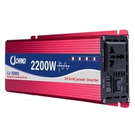 2200W 12V 220V čistý sínusový menič