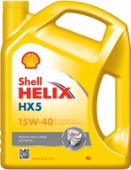 SHELL HELIX HX5 OIL 15W40 4L