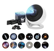 Hviezdny projektor Nočné svetlo 13x Planet Disk USB Planetárium 360 stupňov