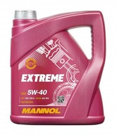 MANNOL EXTREME 5W40 4L SN/CF, A3/B4, VW 502.00/505