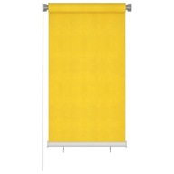 vidaXL vonkajšia roleta 80x140 cm žltá HDPE