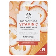 The Body Shop Glow Sheet Mask Vitamín C pleťová maska ​​18ml