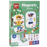 Magnetické puzzle Apli Kids - Ročné obdobia