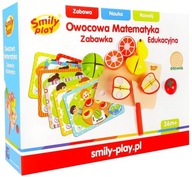 DREVENÁ HRAČKA SMILY PLAY OVOCNÁ MATEMATIKA