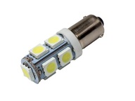 LED žiarovka Ba9s T4W 9 SMD 5050 biela