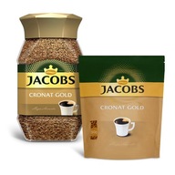 Jacobs Gold instantná káva 200g + 150g náplň