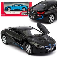 KOVOVÉ AUTO BMW i8 KOVOVÝ POHON KOVOVÝ MODEL KINSMART 1:36