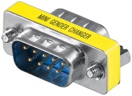 MicroConnect Mini Gender DB9 M/M