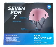 Cyklistická prilba Seven For 7 LED, veľkosť M 54-59 cm