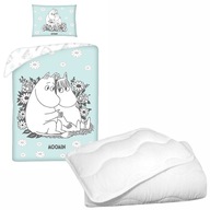 SÚPRAVA VANKÚŠOVÁ SÚPRAVA OBLIEVANIA 100 X 135 MOOMINS