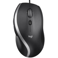 Čierna káblová myš Logitech Mouse M500S