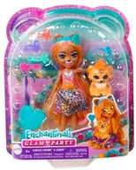 Bábika Charisse & Grinsy Cheetah Enchantimals