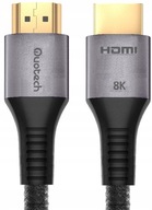 Kábel HDMI 2.1 8K Ultra High Speed ​​​​QUOTECH 6m