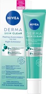 NIVEA DERMA SKIN CLEAR Nočný exfoliačný peeling bez zmývania 40ml