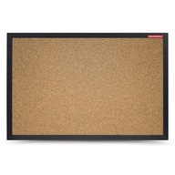 Korková tabuľa Memoboards 60x4 cm v čiernom ráme