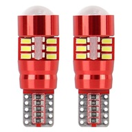 LED CANBUS 27SMD 3014 T10e (W5W) Biela 12V/24V