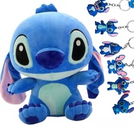 LILO A STITCH VEĽKÝ maskot Veľký Sticz Plyš 65cm + 3D KRÚŽOK NA KĽÚČE