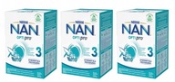 Nestlé NAN Optipro 3 upravené mlieko, 3 x 650 g