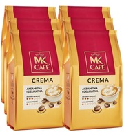 MK Cafe Crema zrnková káva 6x1kg