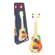 Gitara / Ukulele - drevený hudobný nástroj pre deti 3 roky+, Janod