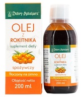 Olej z plodov rakytníka 200ml - Dobry Aptekarz