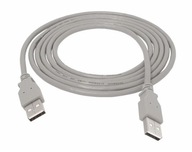 USB kábel - USB typ A zástrčka na oboch stranách - dĺžka 5 m