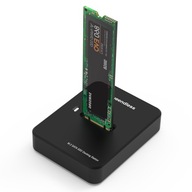 Dokovacia stanica disku M.2 NVME Adaptér M2 SSD