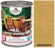 COLORIT OLEJ NA ZÁHRADNÝ NÁBYTOK 0,75L BEZFAREB