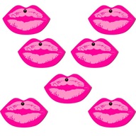 7ks LIPS Mouth Floral Car Fragrance Polymer