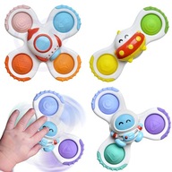 SPINNER SENSORY TOY ALIEN ROCKET 3 KS. S WOOPIE BABY PRÍSAVKA