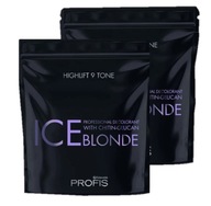 PROFIS ICE BLONDE Zosvetľovač vlasov 9 tónov - 2x 500 g