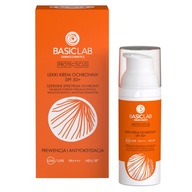 BasicLab Protecticus ľahký ochranný krém SPF 50+, prevencia a antioxidant,