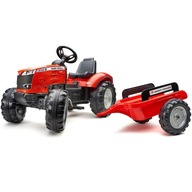 FALK Traktor Ferguson na pedáloch s prívesom 3+