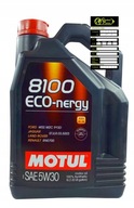 MOTUL 8100 Eco-nergy OIL 5w30 A5/B5 RN0700 5l