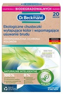 DR BECKMANN Utierky na bielizeň zachytávajúce farby a nečistoty 20 kusov