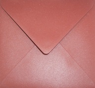 Aster Met Ruby červené štvorcové obálky - 25 ks