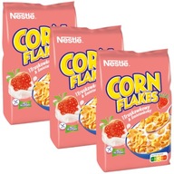 Nestlé Corn Flakes Strawberry príchuť 3x450g