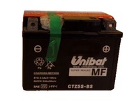 Unibat batéria CTZ5S-BS, YT5S-BS, ETZ5S-BS, 4 AH, 65A