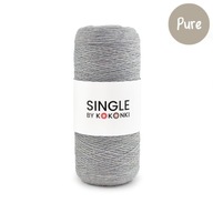 Nite Priadza SINGLE Pure KOKONKI šedá MERINO