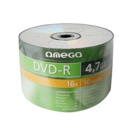 Omega DVD-R disk | 4,7 GB | vreteno 50 ks