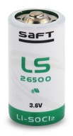 Lítiová batéria SAFT LS26500 STD C R14 3,6V LiSOCl2