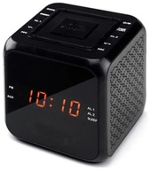 Rádiový budík Elektronické digitálne LED hodiny s FM rádiom